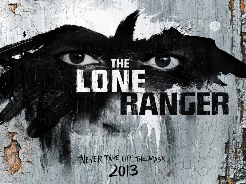 The Lone Ranger – widescreen poster