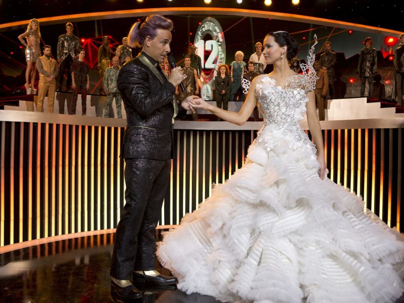 Stanley Tucci and Jennifer Lawrence – The Hunger Games: Catching Fire
