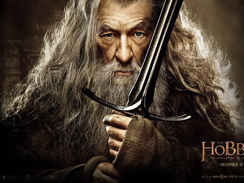 Ian McKellen as Gandalf – The Hobbit: The Desolation of Smaug