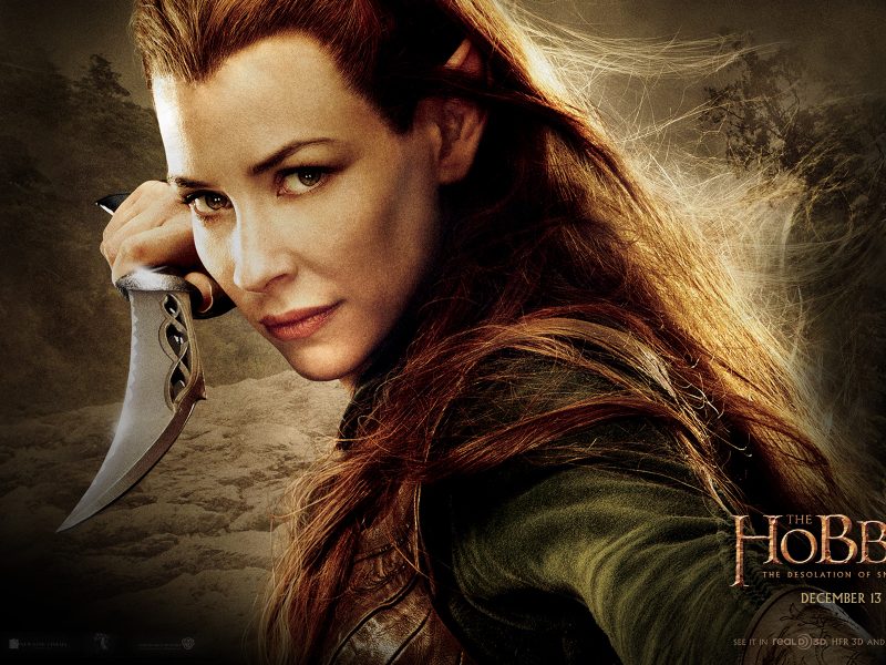 Evangeline Lilly as Tauriel – The Hobbit: The Desolation of Smaug