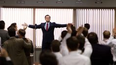 Leonardo DiCaprio as Jordan Belfort – The Wolf of Wall Street