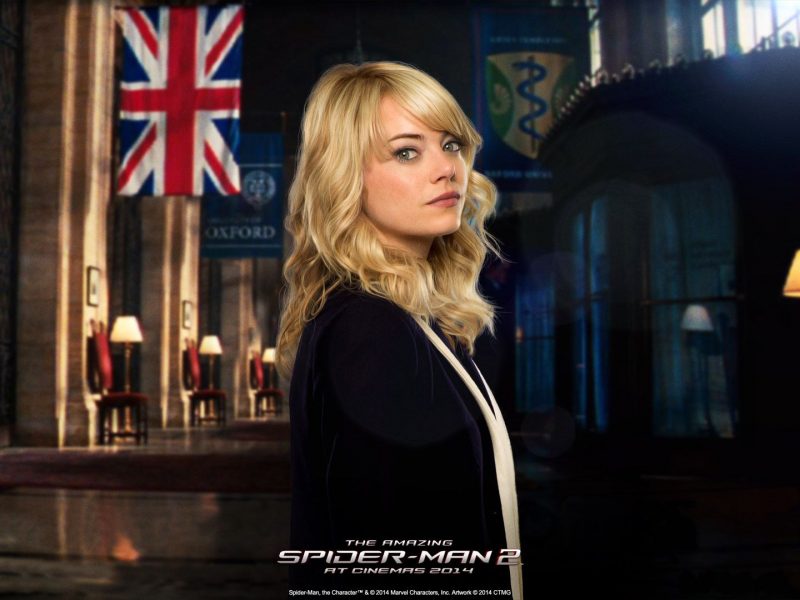 Emma Stone as Gwen Stacy- The Amazing Spider-Man 2