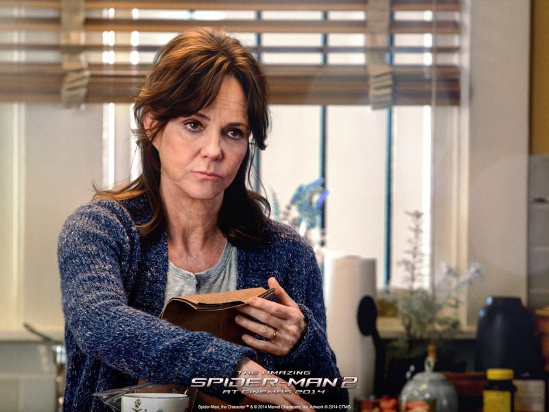 Sally Field as Aunt May – The Amazing Spider-Man 2