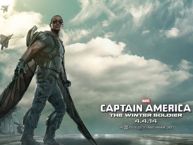 Anthony Mackie as Sam Wilson / The Falcon – Captain America: The Winter Soldier