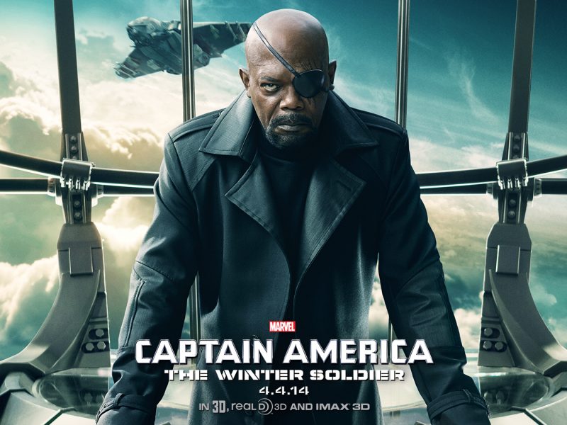 Samuel L. Jackson as Nick Fury – Captain America: The Winter Soldier