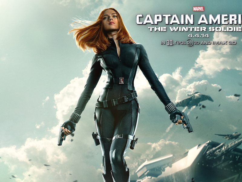 Scarlett Johansson as Black Widow – Captain America: The Winter Soldier