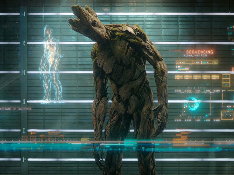 Vin Diesel as  as Groot – Guardians of the Galaxy