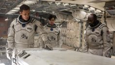 Matthew McConaughey, Anne Hathaway and David Gyasi in Interstellar
