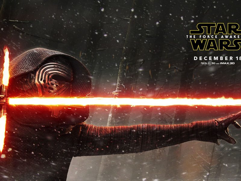 Adam Driver as Kylo Ren – Star Wars: The Force Awakens