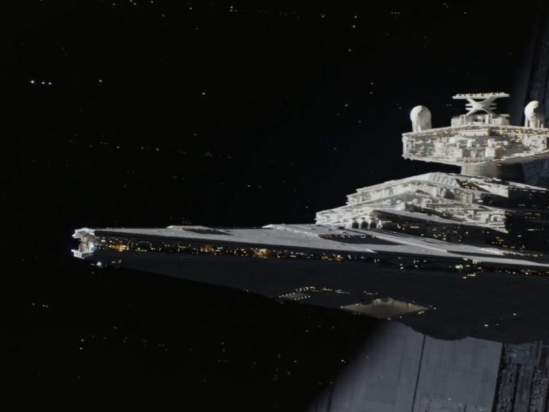 Star Destroyer in Rogue One