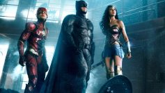 The Flash, Batman and Wonder Woman in Justice League