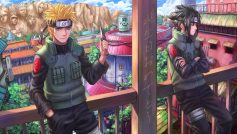 Naruto And Sasuke Wallpaper, The City, Rock, Art, Face, Knife